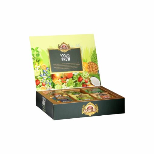 Cold Brew Special - 6 Flavours - 60 Enveloped Tea Bags, Basilur Tea