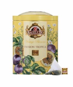 Vintage Blossoms Passion Tropica - Green Tea - 20 Luxury Pyramid Tea Bags